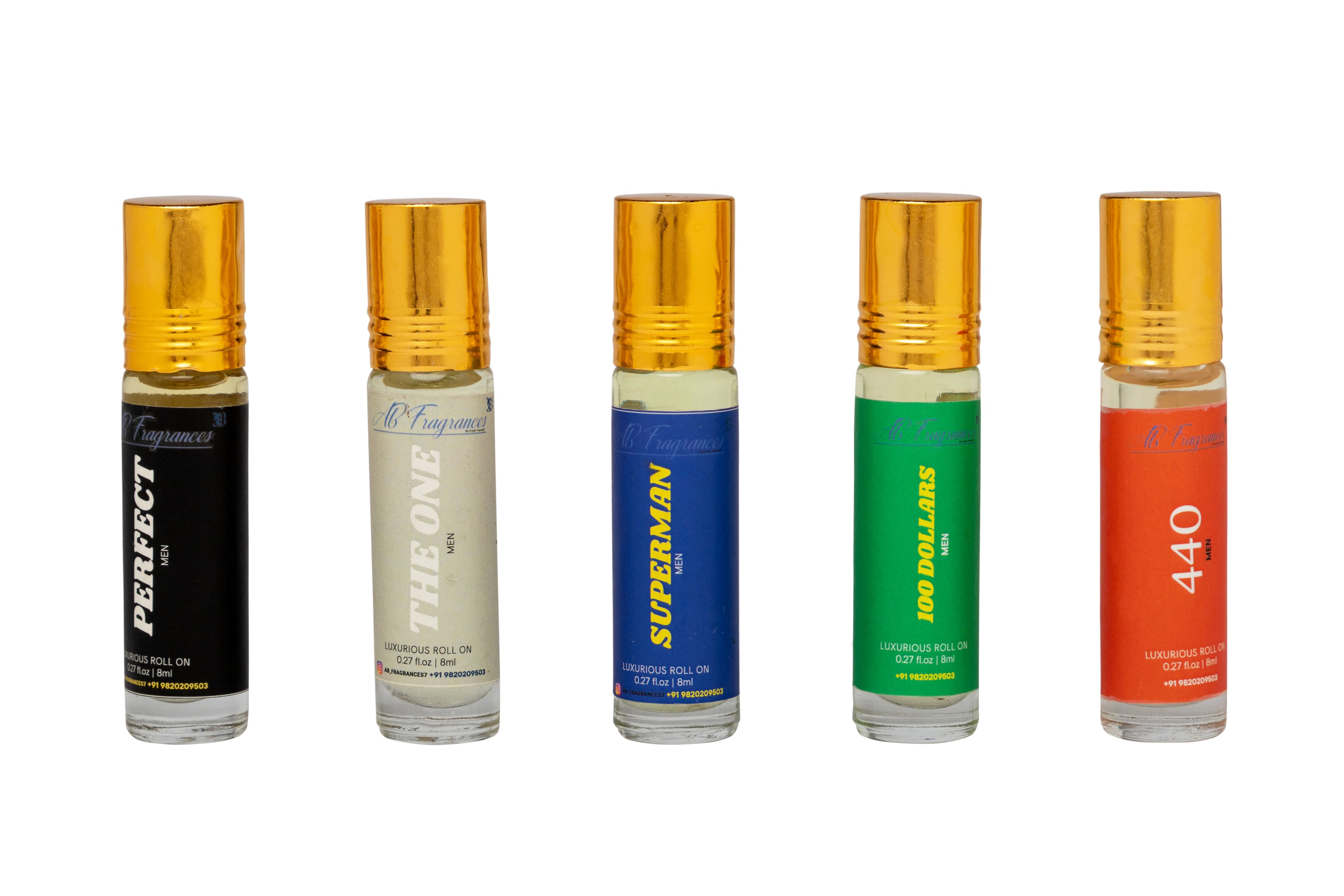 Roll-On Group Pack (Set of 5)